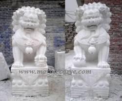 foo dog marble Carving