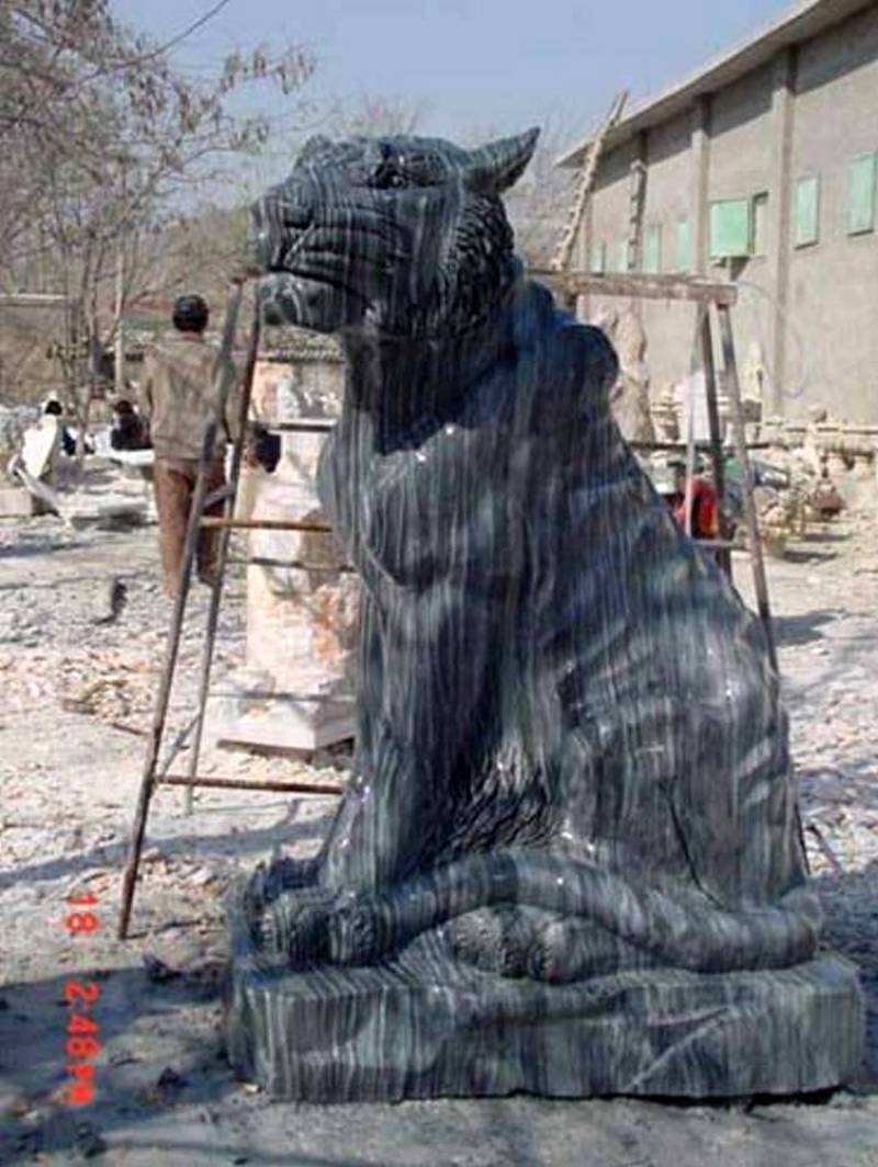 marble Tiger Statue