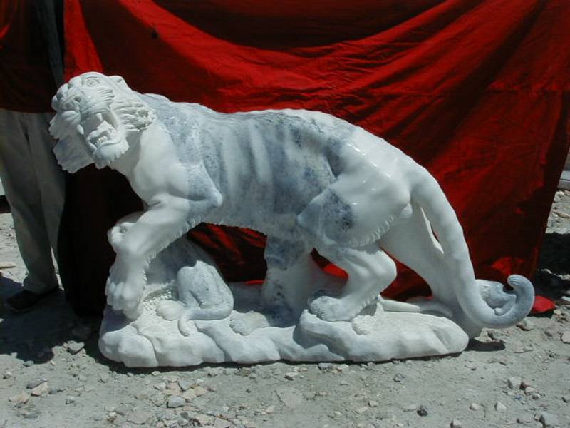 marble Tiger Sculpture