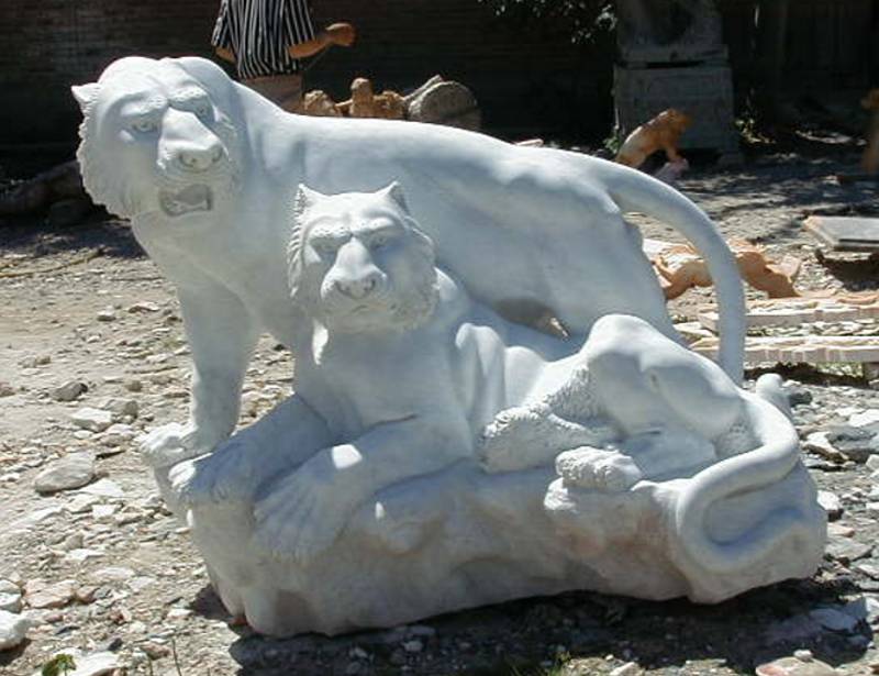 marble Tiger Sculpture
