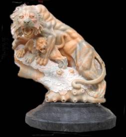 Marble Tiger statue