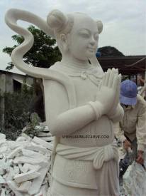  Marble angel statue carving Sculpture Garden carving photo image