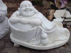 Marble Buddha Statue carving Sculpture Garden carving photo image