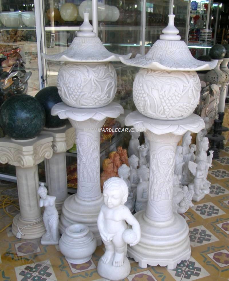 marble Garden Lantern statue sculpture