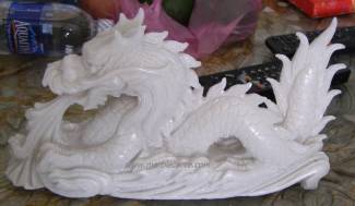 Marble dragon Statue