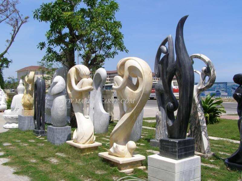 modern art marble carving sculpture