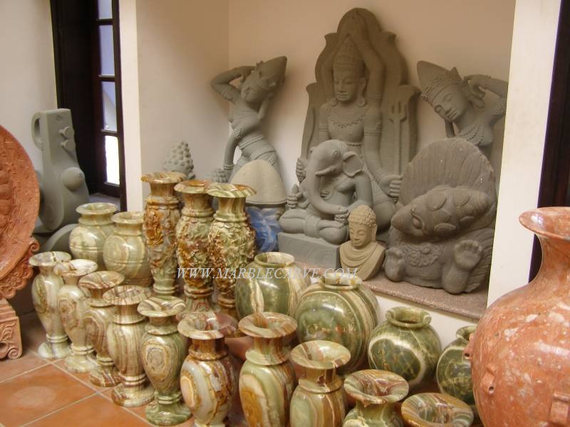 marble Vase carving sculpture