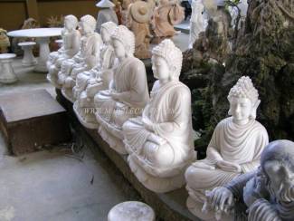 Marble Buddha carving Sculpture Garden carving photo image