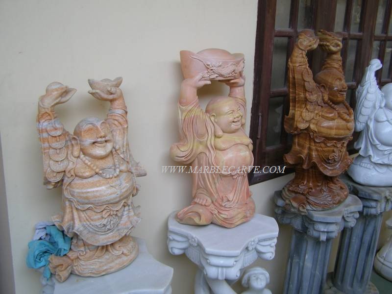 marble Buddha carving sculpture