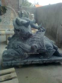 Marble Fu Dogs Statue Sculpture statue carving