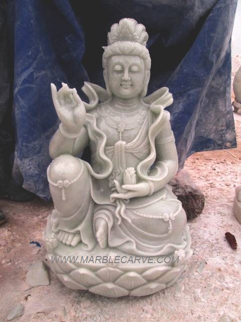 Kuanyin marble Guan Yin Statue