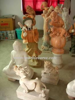  Marble Carving Factory Figurine Sculpture Garden carving photo image