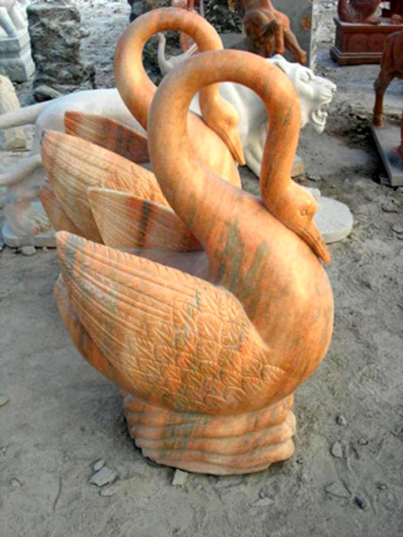 marble Swan Statue
