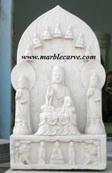 marble Buddha Carving