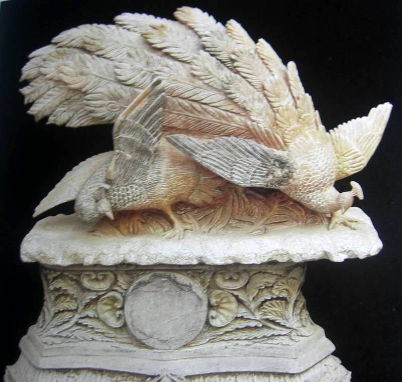 marble Peacock Statue