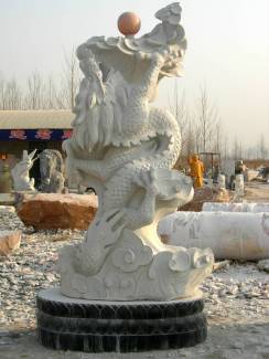 marble Dragon Statue