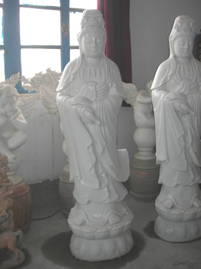 marble Kwanyin Statue