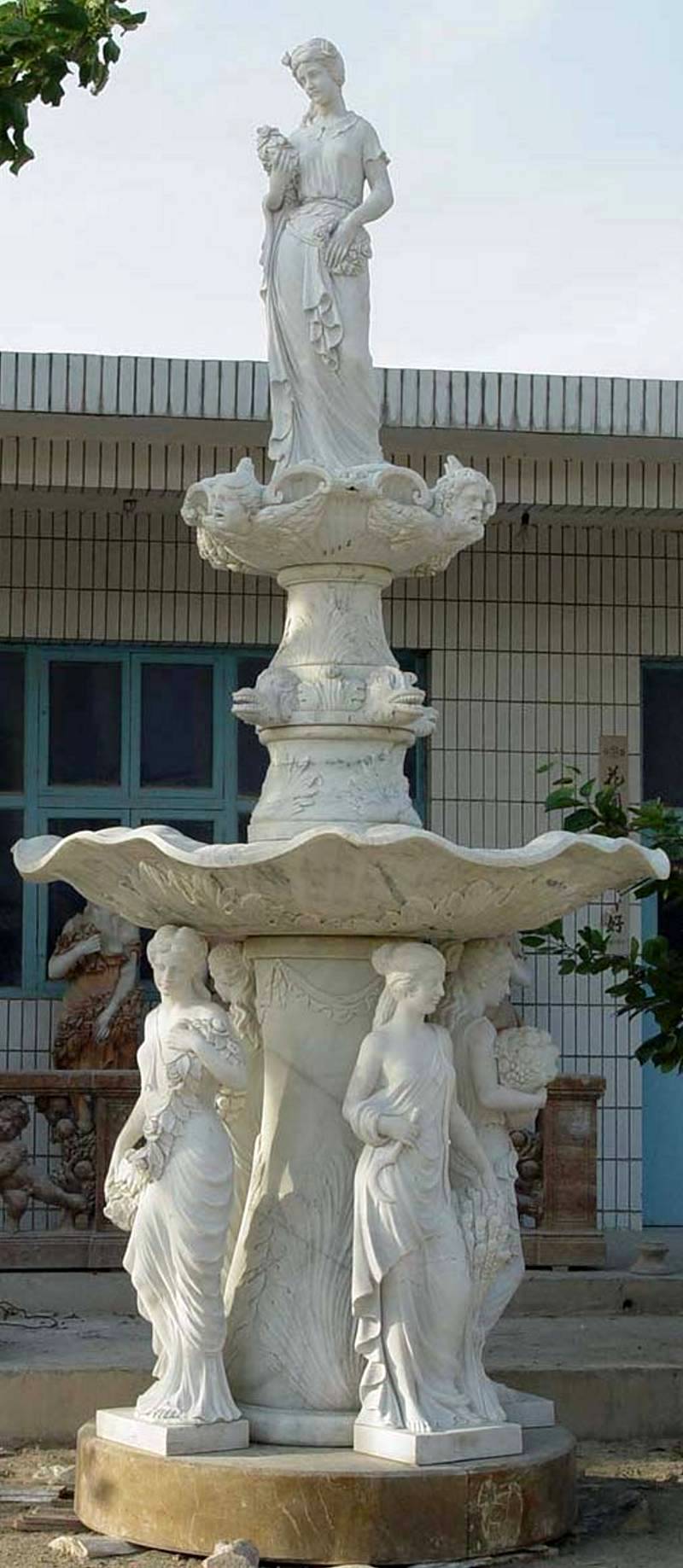 marble fountain Statue