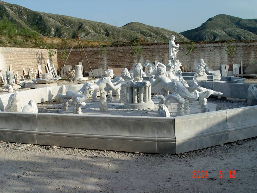 marble fountain Statue