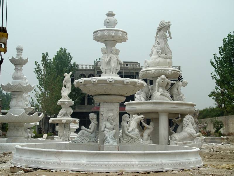 marble fountain Statue