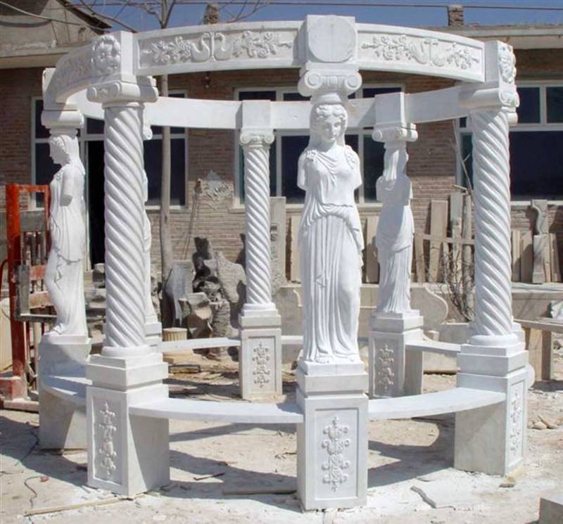 marble Gazebo Statue